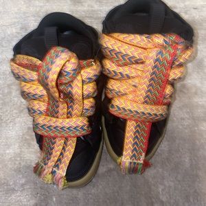 Lanvin curb sneakers